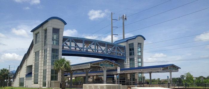 Branding Agency in Boca Raton, FL - photo of Tri-Rail Station in Boca Raton