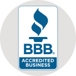 Accredited Business logo Better Business Bureau
